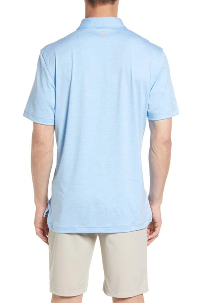 Vineyard Vines St. Jean Stripe Sankaty Regular Fit Polo Shirt In Ocean Breeze Tejeda