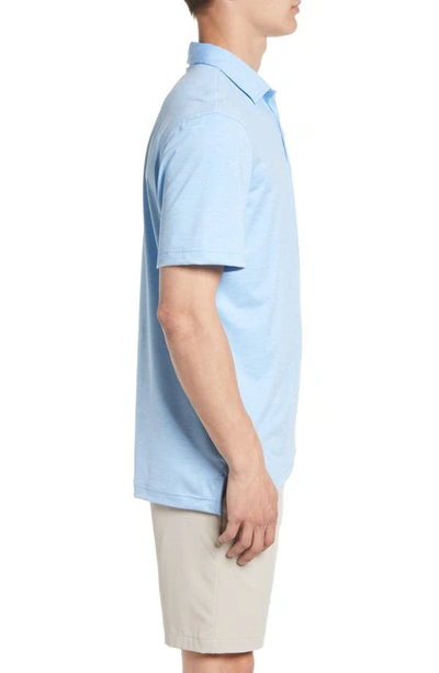 Shop Vineyard Vines St. Jean Stripe Sankaty Performance Polo In Ocean Breeze Tejeda