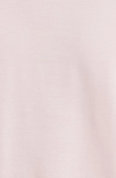 Shop Hugo Boss Pallas Cotton Polo In Open Pink