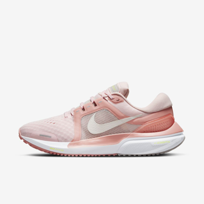 Shop Nike Women's Air Zoom Vomero 16 Road Running Shoes In Pink