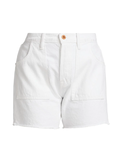 Shop Nsf Women's Parre Jean Shorts In White