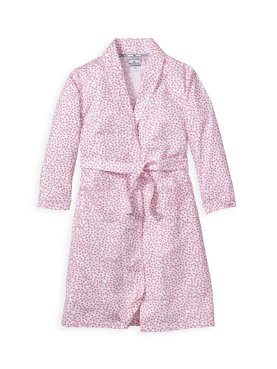Shop Petite Plume Little Girl's & Girl's Sweethearts Robe In Pink