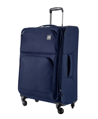 Shop Skyway Pine Ridge Softside Medium Check-in In Navy