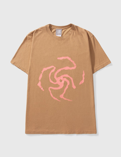 Shop Perks And Mini Pinwheel T-shirt In Brown