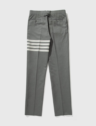 Shop Thom Browne Classic Plain Weave Suiting Trouser In Grey