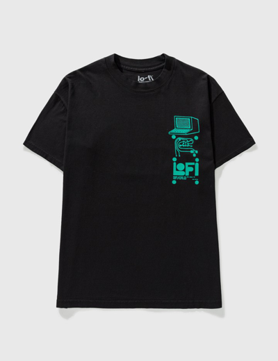 Shop Lo-fi Primitive System T-shirt In Black