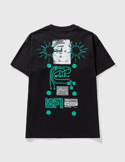 Shop Lo-fi Primitive System T-shirt In Black