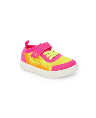 Shop Stride Rite Little Girls Aseel Sneakers In Hot Pink