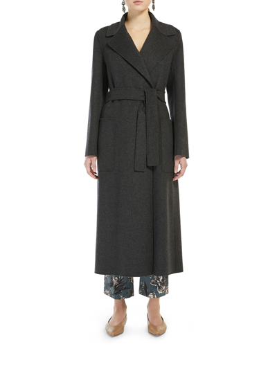 Shop 's Max Mara Wool Coat In Grey