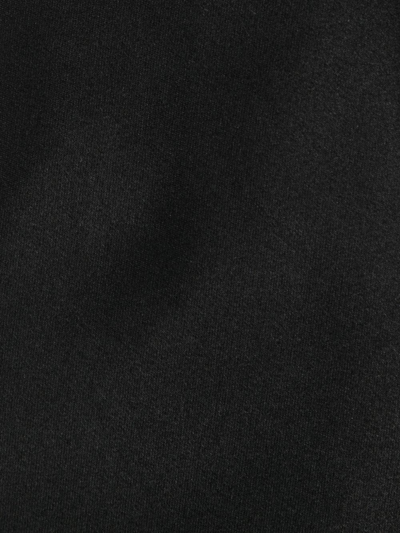 Emporio Armani Silk Tie In Black
