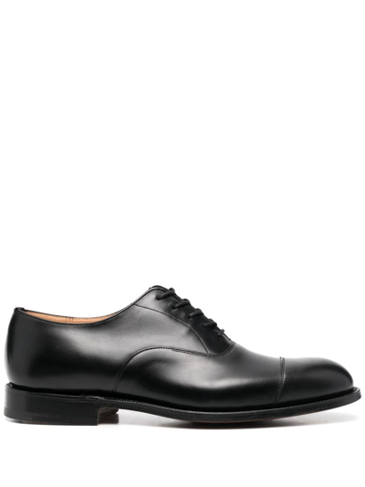 Shop Church's Leather Oxford Shoes In Black