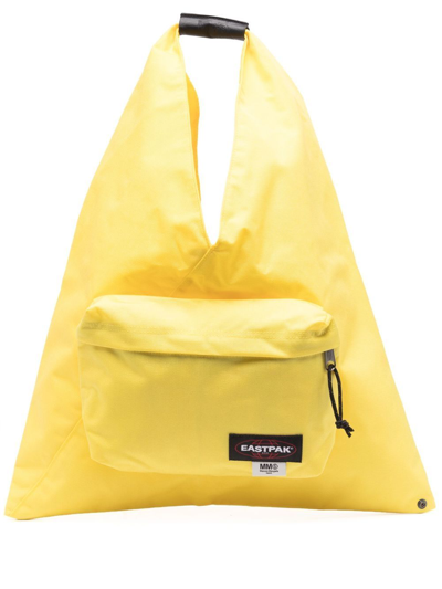 Mm6 Maison Margiela X Eastpak Japanese Tote Bag In Yellow | ModeSens