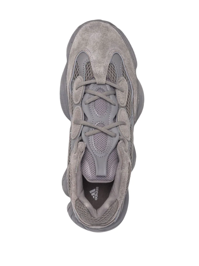 Shop Adidas Originals Yeezy 500 'granite' Sneakers In Grey