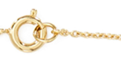 Shop Tory Burch Kira Cultured Pearl Necklace In Tory Gold/ Pearl