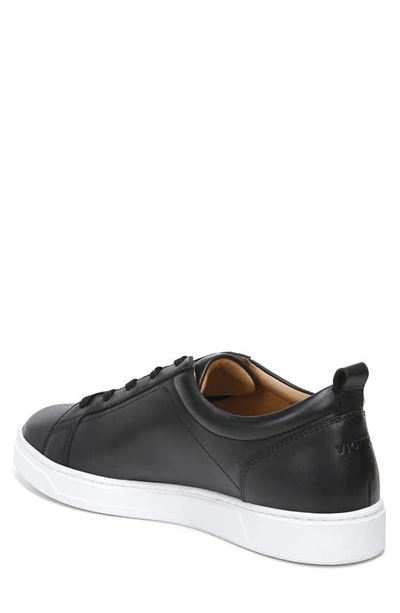 Shop Vionic Lucas Sneaker In Black Leather