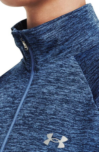 Shop Under Armour Ua Tech™ Half Zip Pullover In Indigo