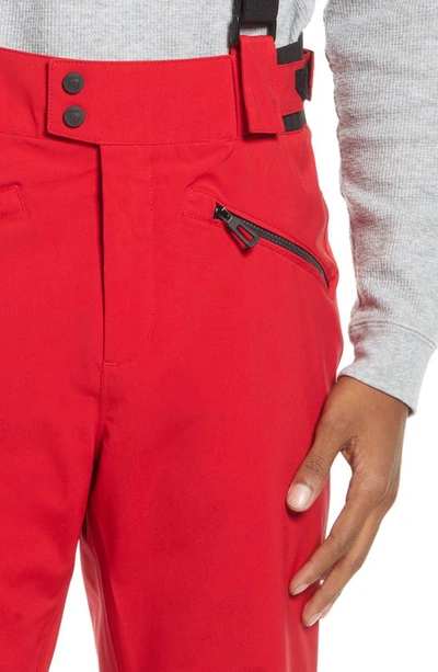 Shop Rossignol Classique Water Repellent Snow Pants In Carmine