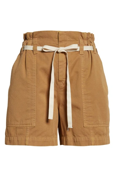 Shop A.l.c Augusta Cotton Shorts In Playa