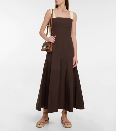 Gianvito Rossi Portofino Suede Espadrille Sandals In Camel+natural
