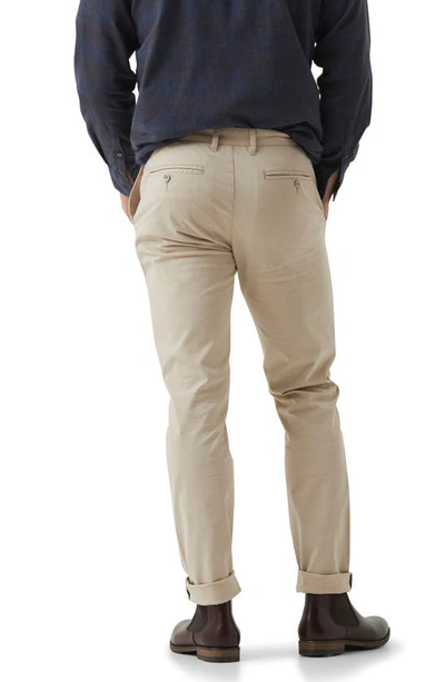 Rodd & Gunn Gunn Cotton Blend Slim Chino Pants In Pebble