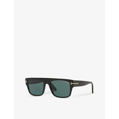Tom Ford Ft0907 Dunning Square-frame Acetate Sunglasses In Black