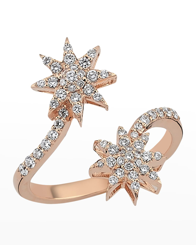 Shop Beegoddess Venus Star Diamond Bypass Ring