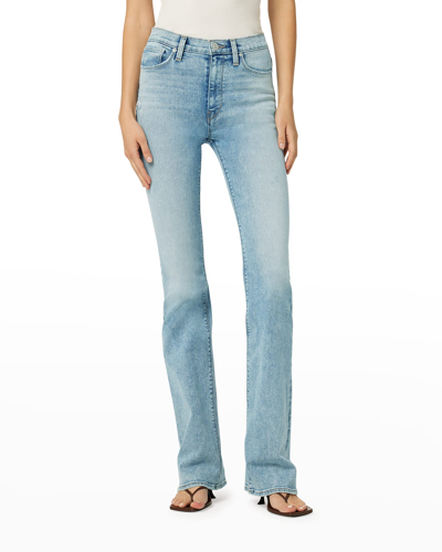 Shop Hudson Barbara High Rise Faded Bootcut Jeans In Lucky