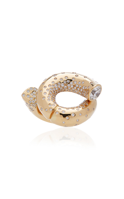 Shop Tabayer Oera 18k Fairmined Yellow Gold Diamond Ring