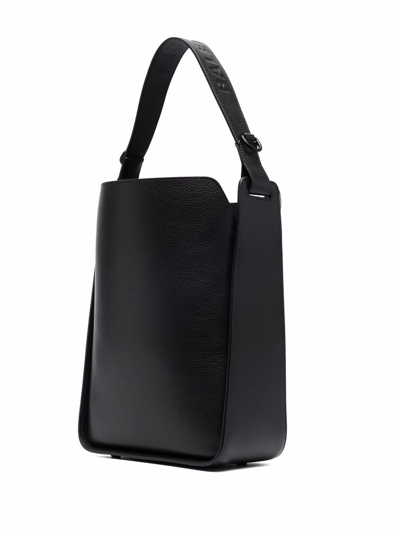 Shop Balenciaga Tool 2.0 Leather Tote Bag In Black