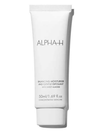Shop Alpha-h Balancing Moisturiser & Gentle Exfoliant In White