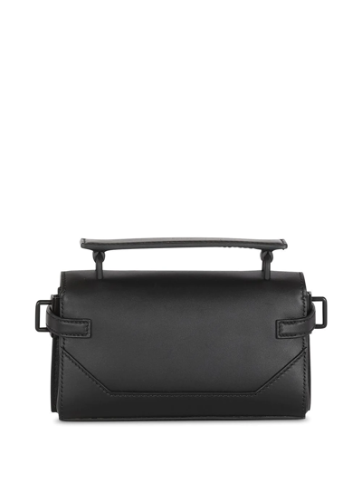 Shop Balmain B-buzz 19 Shoulder Bag In Black