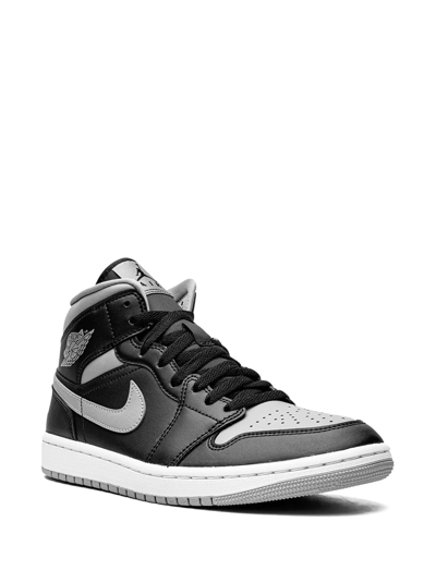 Jordan Air  1 Mid Heritage Style In Black