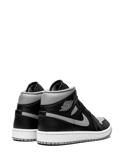 Jordan Air  1 Mid Heritage Style In Black