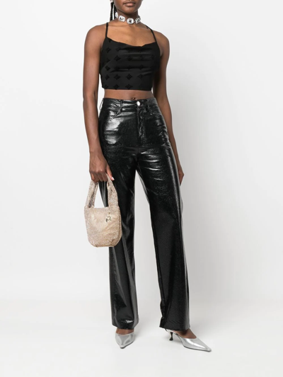 Rosantica Crystal-trimmed Small Tote In Neutrals