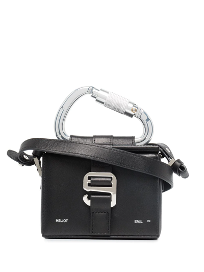 Shop Heliot Emil Carabiner Box Shoulder Ba In Black