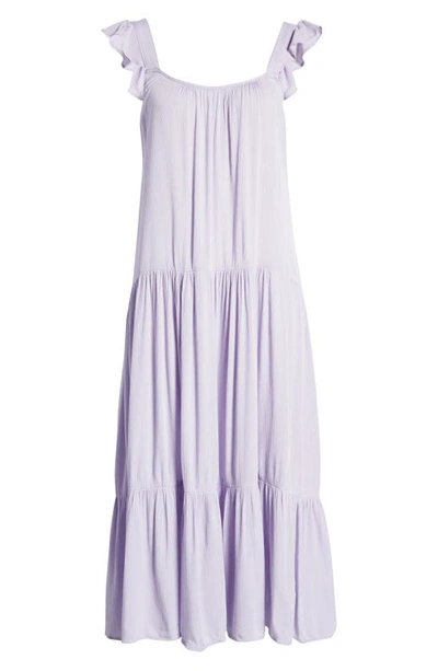 Shop Bb Dakota By Steve Madden Bb Dakota Under The Sun Midi Dress In Lilac