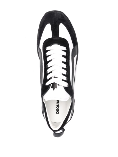 Shop Dsquared2 Panelled Low-top Legend Sneakers In White