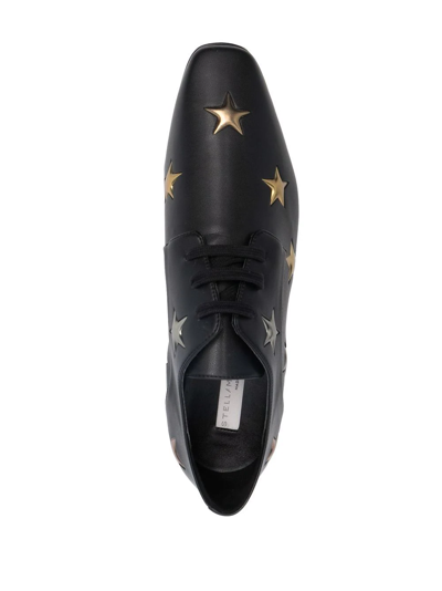 Shop Stella Mccartney Elyse Star 80mm Sneakers In Black