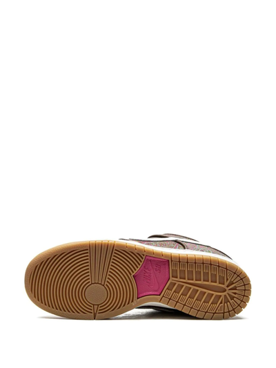 Nike Sb Dunk Low "paisley Brown" Sneakers In Brown
