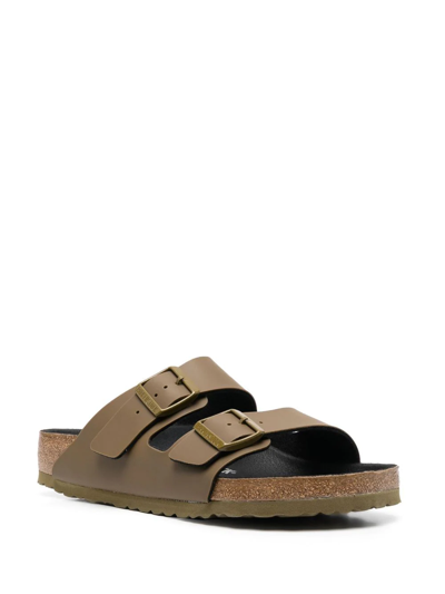 Birkenstock Buckle-fastening Open-toe Sandals In Green
