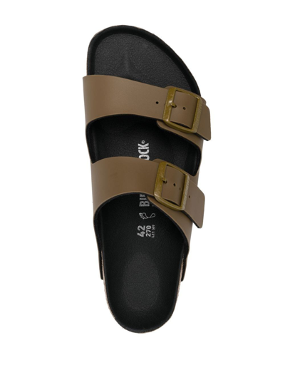Birkenstock Buckle-fastening Open-toe Sandals In Green