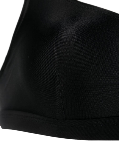 Matteau The Nineties Scoop-neck Bikini Top In Schwarz