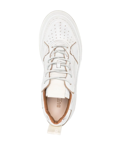 Shop Buttero Rube Low-top Sneakers In White