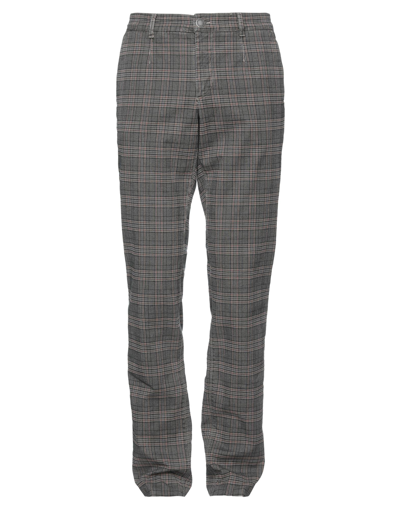 Shop Alessandro Dell'acqua Man Pants Grey Size 40 Cotton, Elastane
