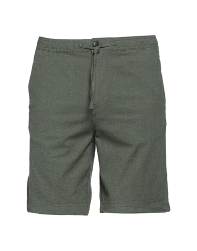 Shop Selected Homme Shorts & Bermuda Shorts In Military Green