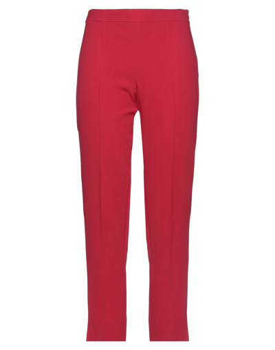 Shop Emporio Armani Woman Pants Red Size 8 Viscose, Acetate, Elastane