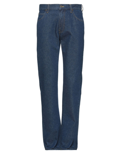 Shop Lee Man Denim Pants Blue Size 30w-32l Cotton, Hemp