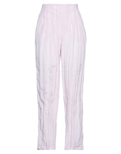 Shop Emporio Armani Woman Pants Light Pink Size 6 Viscose, Polyamide