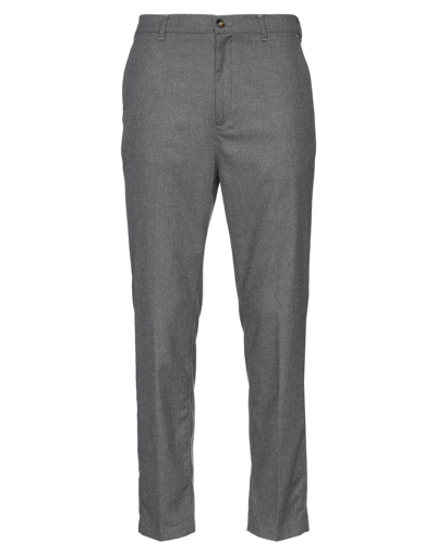 Shop Cruna Man Pants Grey Size 28 Viscose, Polyester, Virgin Wool, Elastane