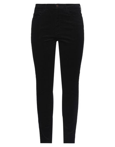 Shop Wrangler Woman Pants Black Size 25w-32l Cotton, Elastane